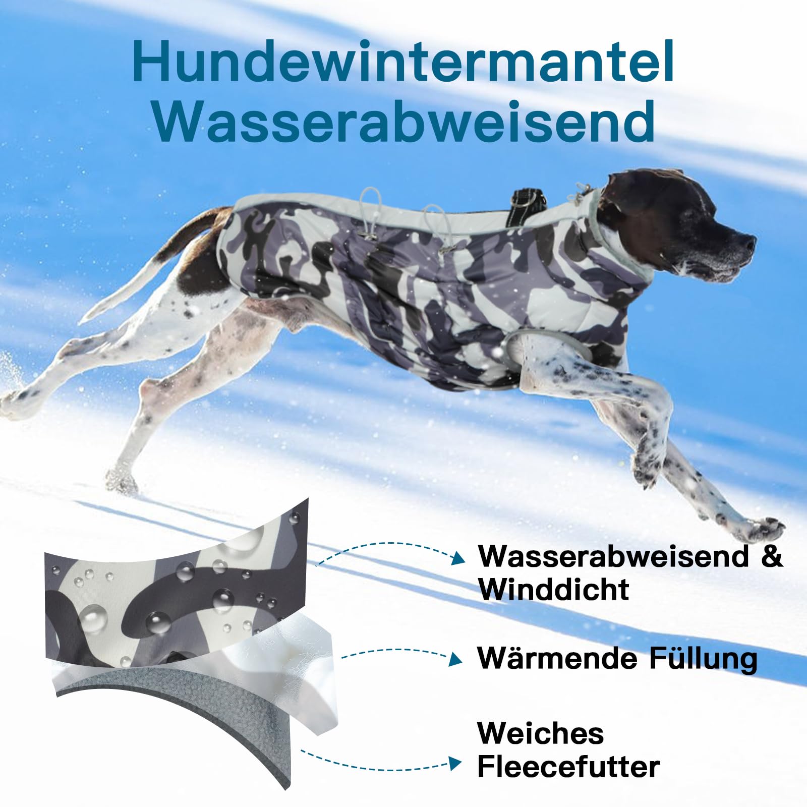 Kuscheliger Hundemantel Mit Kapuze - Leichter Winterpulli Für Kalte Tage