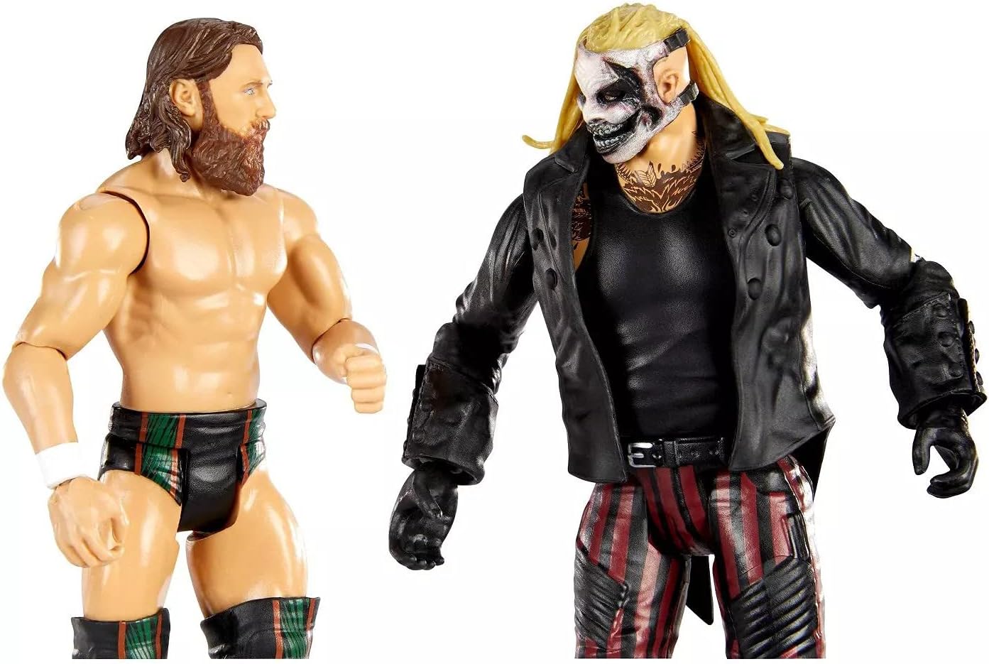 WWE “The Fiend” Bray Wyatt vs Daniel Bryan Championship Showdown 2-Pack 6-in / 15.24-cm Action Figures Monsters of the Ring Battle Pack for Ages 6 Years Old & Up