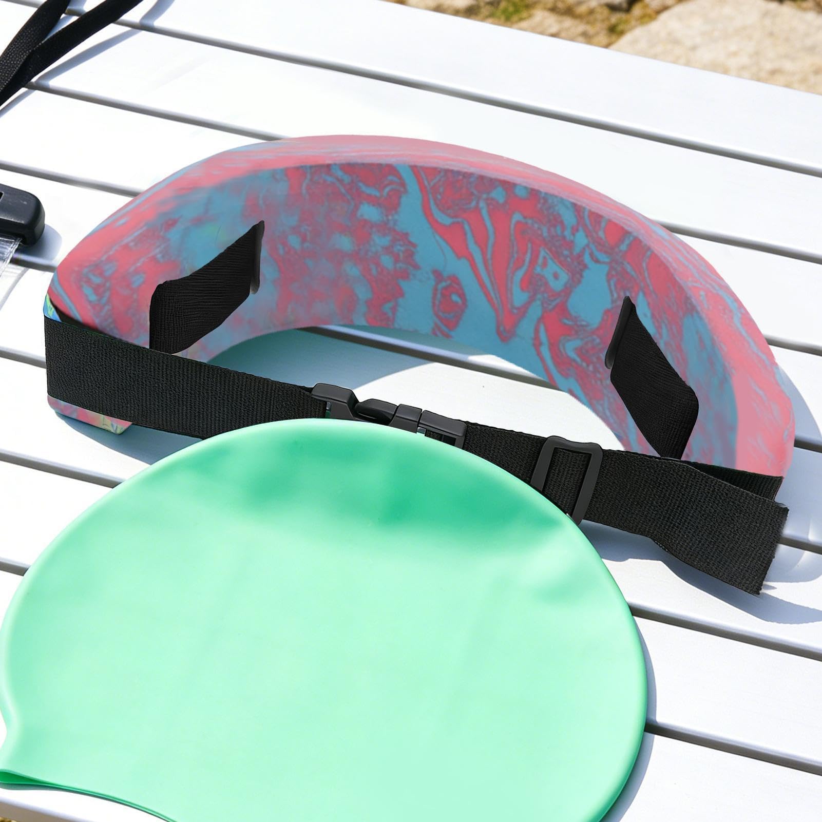 Schwimmgürtel für Erwachsene - Auftriebshilfe für die Hüfte,Eva-Schaumstoff-Auftriebsgurt - Für den Einsatz an Seen, Flüssen, Meeren, in Wasserparks, an Stränden, bei Übungen, Workout und