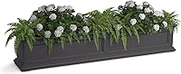 Vista 17 de Mayne Fairfield - Maceta con ventana de 2 pies, con riego automático, resistente a la intemperie para flores, diseño duradero