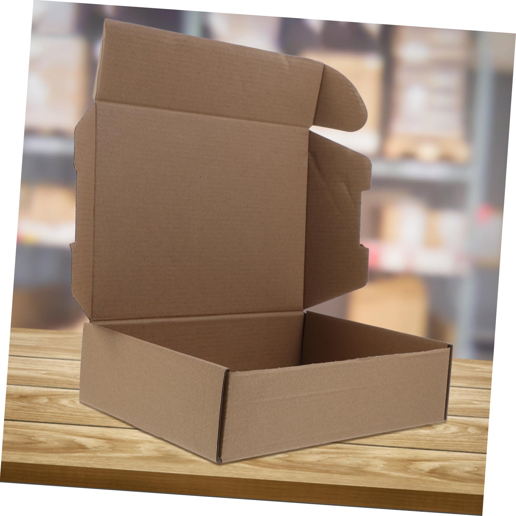 SHINEOFI 25 Piezas Cajas De Cartón Para Envíos Almacenamiento y Embalaje Cajas Postales Planas Para Manualidades y Mudanzas