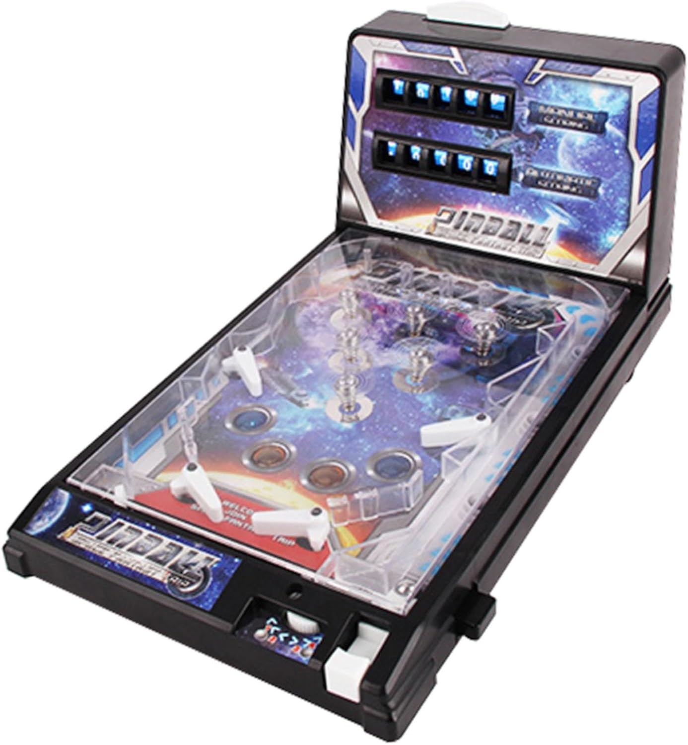 RENSIS Pinball Games Tabletop Pinball Machines for Kids Electronic