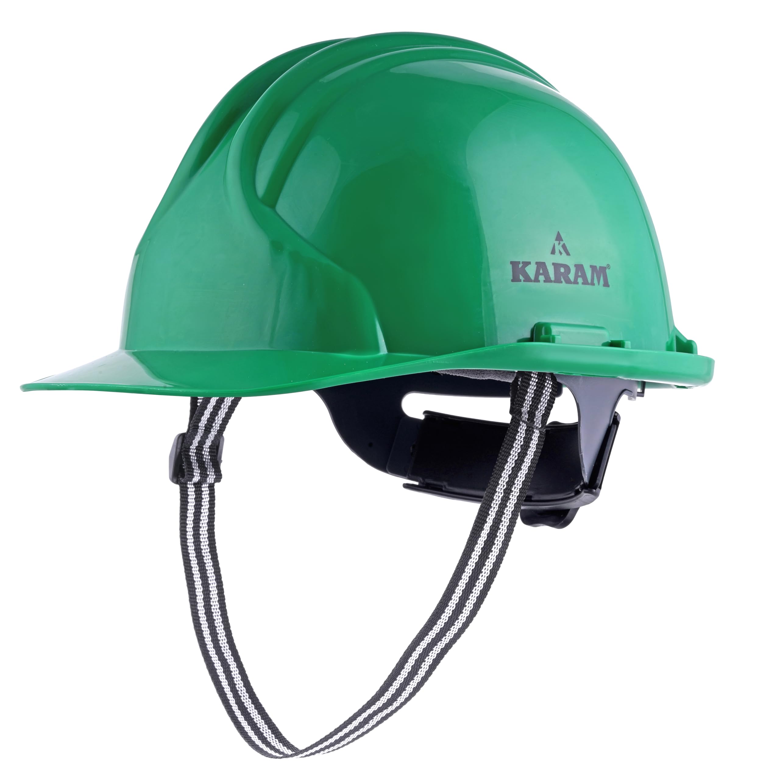 KARAM PN581 Safety Industrial Helmet for Men | Light Weight with Ratchet Type Adjustment | Comfortable Fit & Durable Hard Hat | EN Certified | HYD Green (B07YYKB9PG) Amazon Price History, Amazon Price Tracker