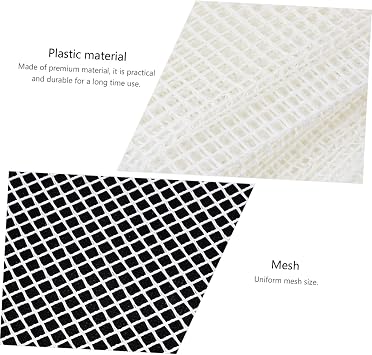 Blank Latch Hook Mesh for Rug Making Tapestry Canvas for Craft Projects Easy to Cut and Use for Home Decor