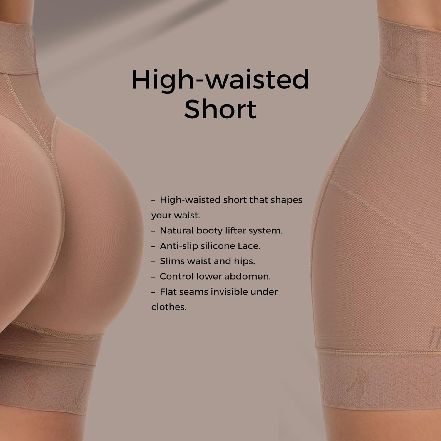 FAJAS MELI'BELT 5012 Faja Shorts Colombiana High Waist Butt Lifter Shorts Levanta Cola Colombianos