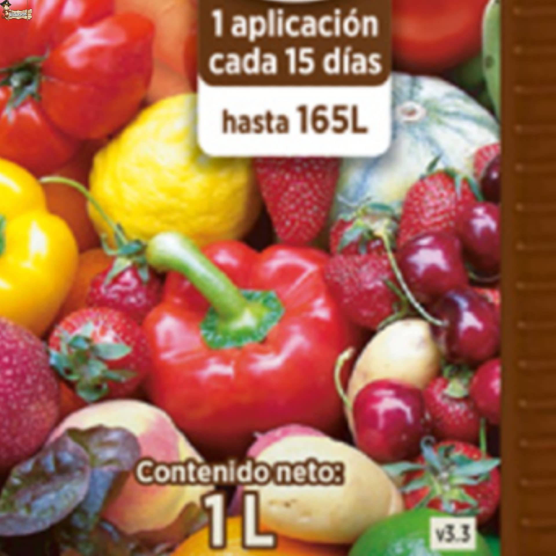 BricoLoco.com Humus de lombriz líquido ¡¡¡ Pack 3 litros !!! (3X1 LTS) Abono Fertilizante huerto, Plantas. Apto para Agricultura ecológica. Mejora fertilidad del Suelo, aporta Materia orgánica. (3)