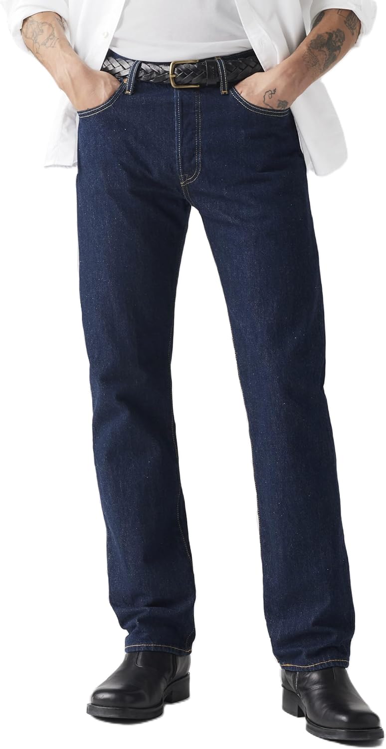 【未使用】リーバイス501　33×34　リジッド　セルビッジ　赤耳　ヘンプ混 未使用】リーバイス501 33×34 リジッド セルビッジ 赤耳 ヘンプ混