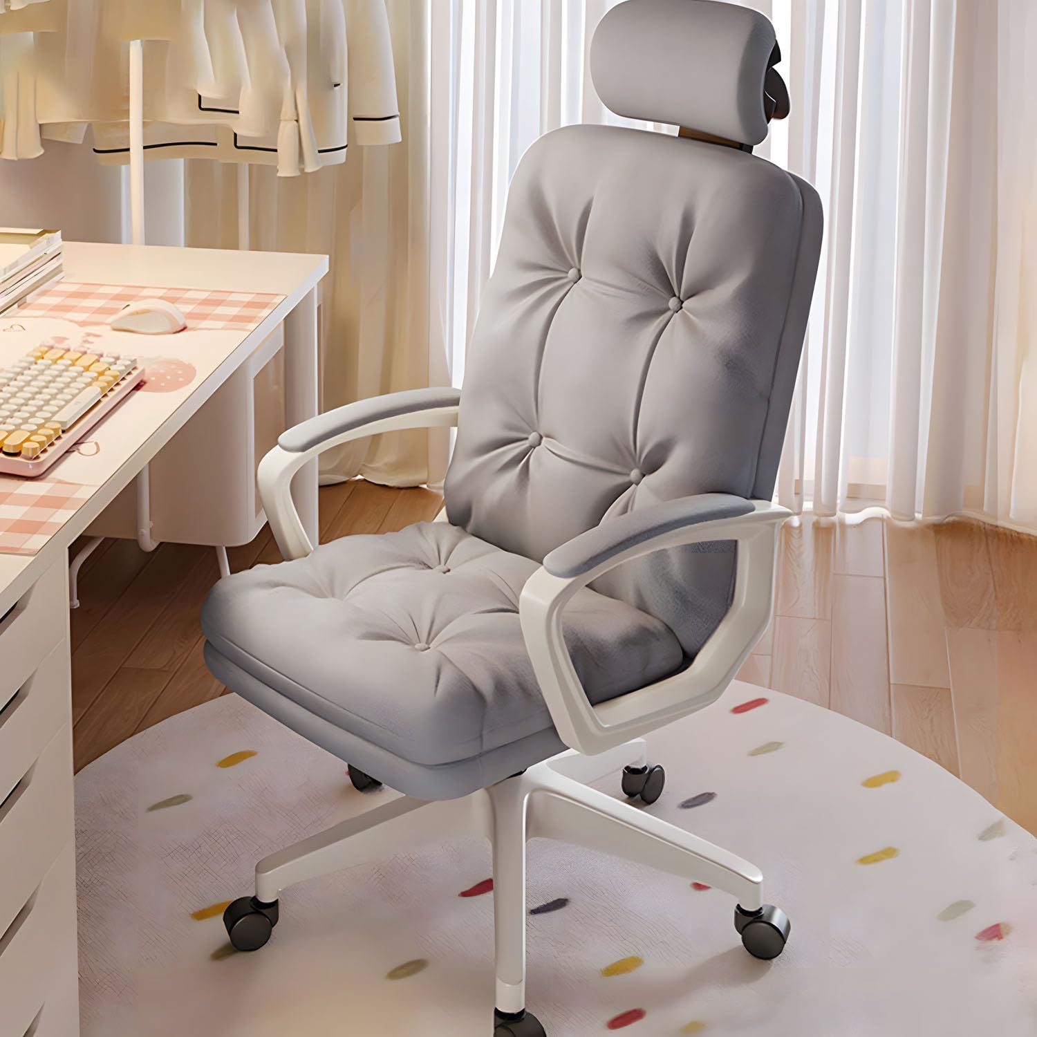 Amazon.co.jp: PQNLXLN チェア パソコンチェア chair 椅子 疲れない 