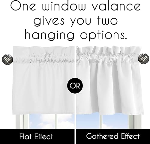 Miniatura 6 de Sweet Jojo Designs Cenefa de animales de la selva para tratamiento de ventana, cenefa oscura, verde, amarillo, gris, óxido, naranja, blanco y negro,