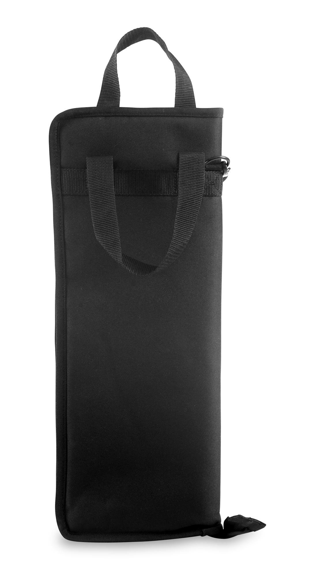 XDrum Drumsticktasca - Borsa Robusta per Bacchette - Scomparti Interni Divisi - Tasca Esterna Applicata - Tracolla Regolabile - Nero