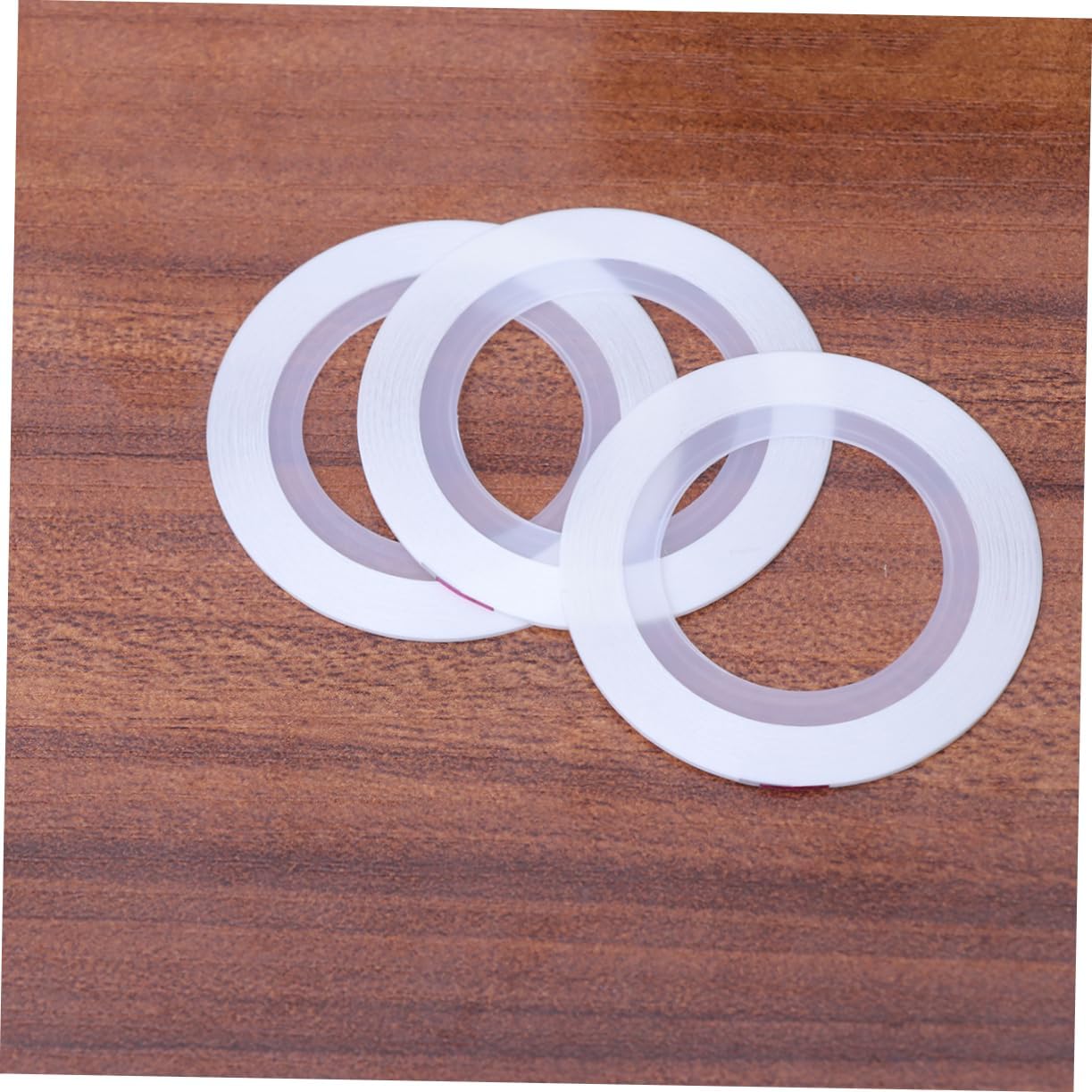 3pcs Nail Art Decorative Tape Shining Line Stripping Rolls Adhesive Nail Rolls for DIY