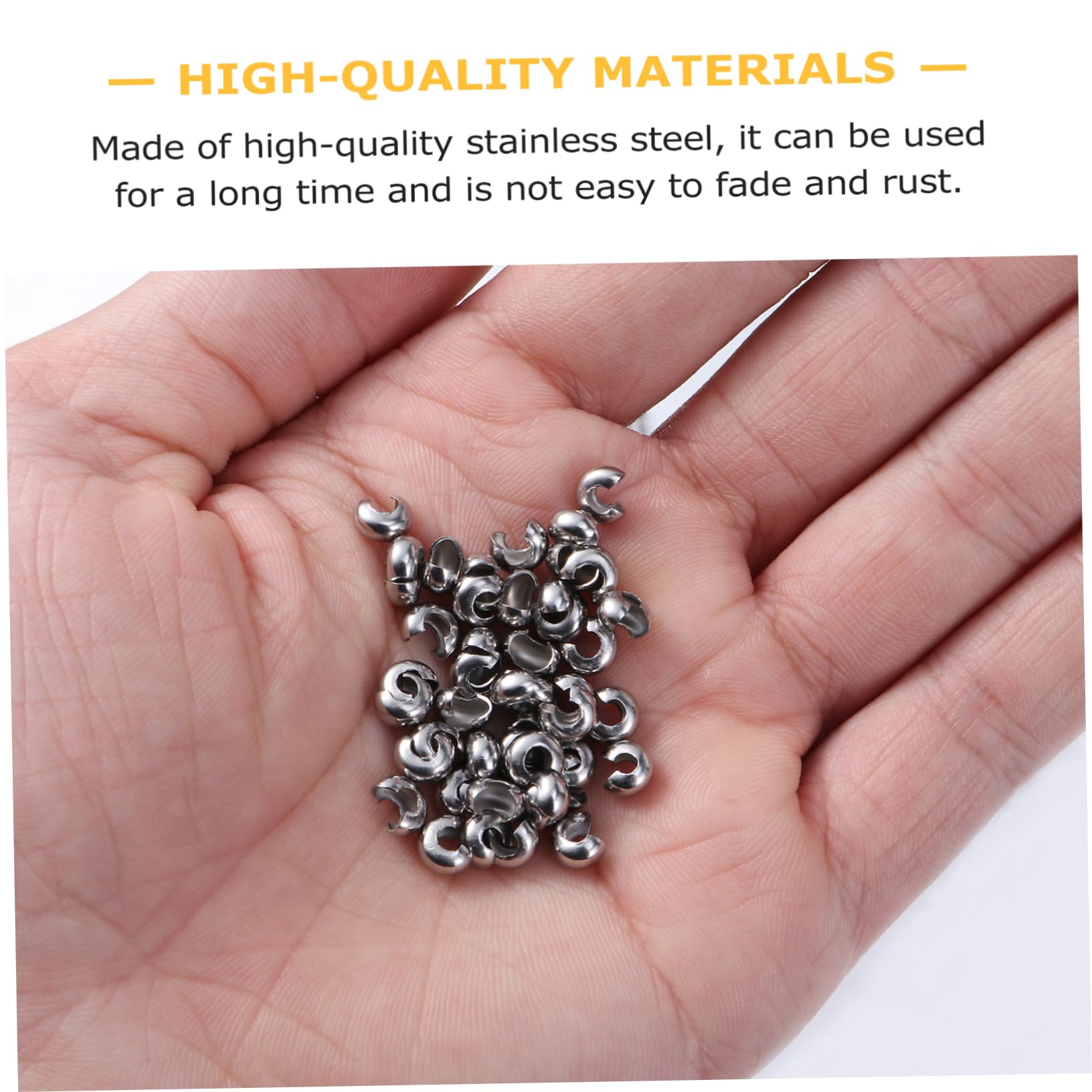ABOOFAN 400stücke Edelstahl Schmuckverschluss Armband Und Halskettenverschlüsse Für Individuelles Basteln Leicht Und Elegant Für Armbänder Halsketten Schlüsselanhänger Und Mehr