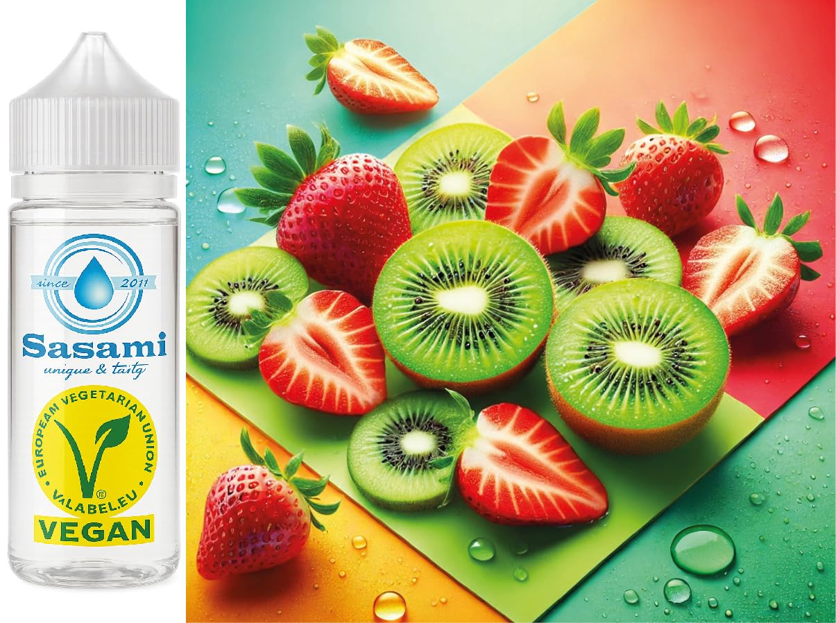 Fresa-kiwi aroma concentrado - Vegano - Sasami - 100ml