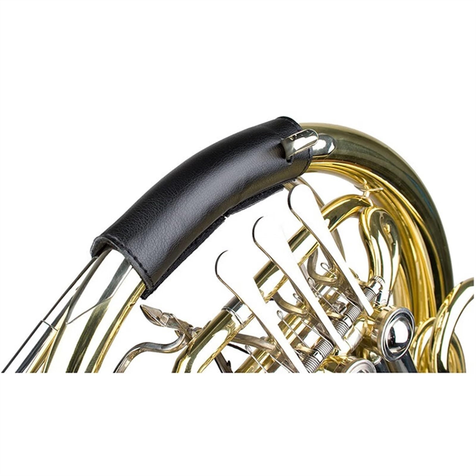 Accessori Professionali per Corno Francese Protezione Per La Mano In Corno Francese, Protezione Per Strumenti In Ottone, Copertura Antiscivolo Per Impugnatura In Pelle Di Corno Francese
