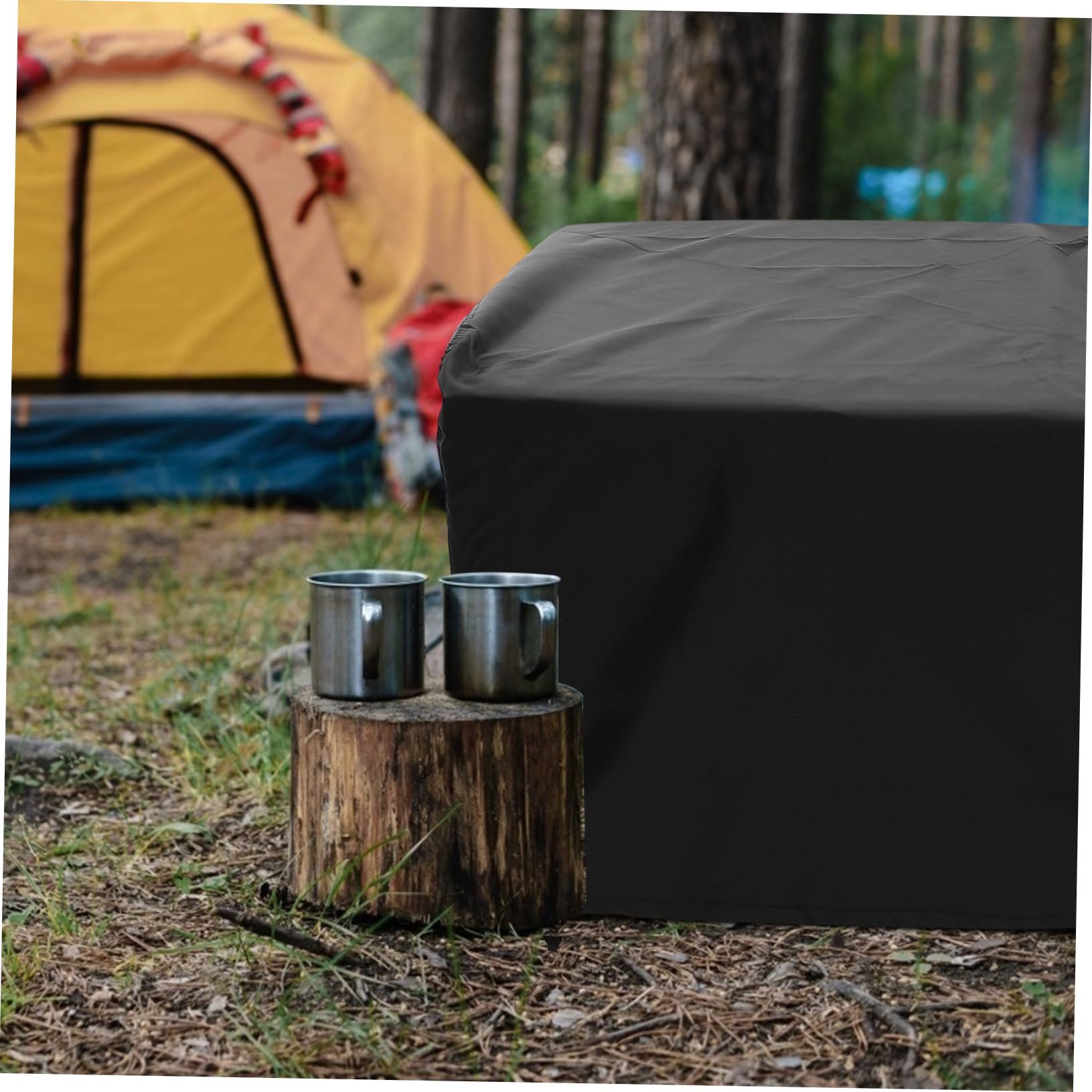 TOYANDONA Funda para Estufa de Barbacoa Funda Protectora para Fogatas Accesorio para Fogata para Barbacoa para Uso al Aire