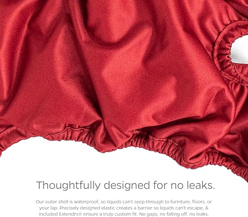 Miniatura 7 de Pañales y extensores lavables Pet Parents de calidad prémium para perros. Paquete de 3 de pañales para perras hembras. Color Samba, tamaño S