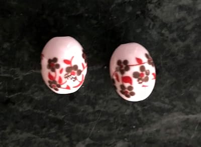 2 Tuning Beads Beautiful Designer Sitar Manka Oval Shapped Barun Roy Style