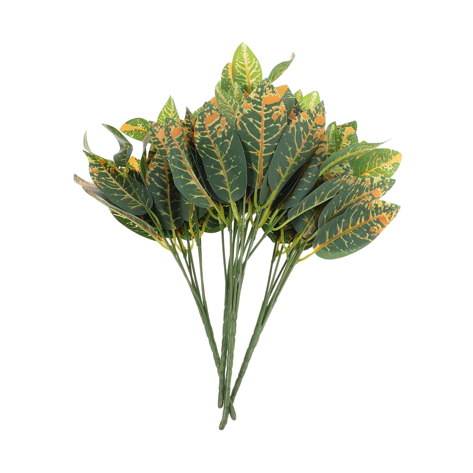 Tiges de croton artificielles durables pour arrangements floraux réussis