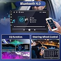 Vista 5 de Car Radio Wireless Carplay for Honda Civic 2016-2020, 2G+32G Android 13 Car Stereo, Rimoody 9 Inch Touch Screen Android Auto Mirror Link Bluetooth