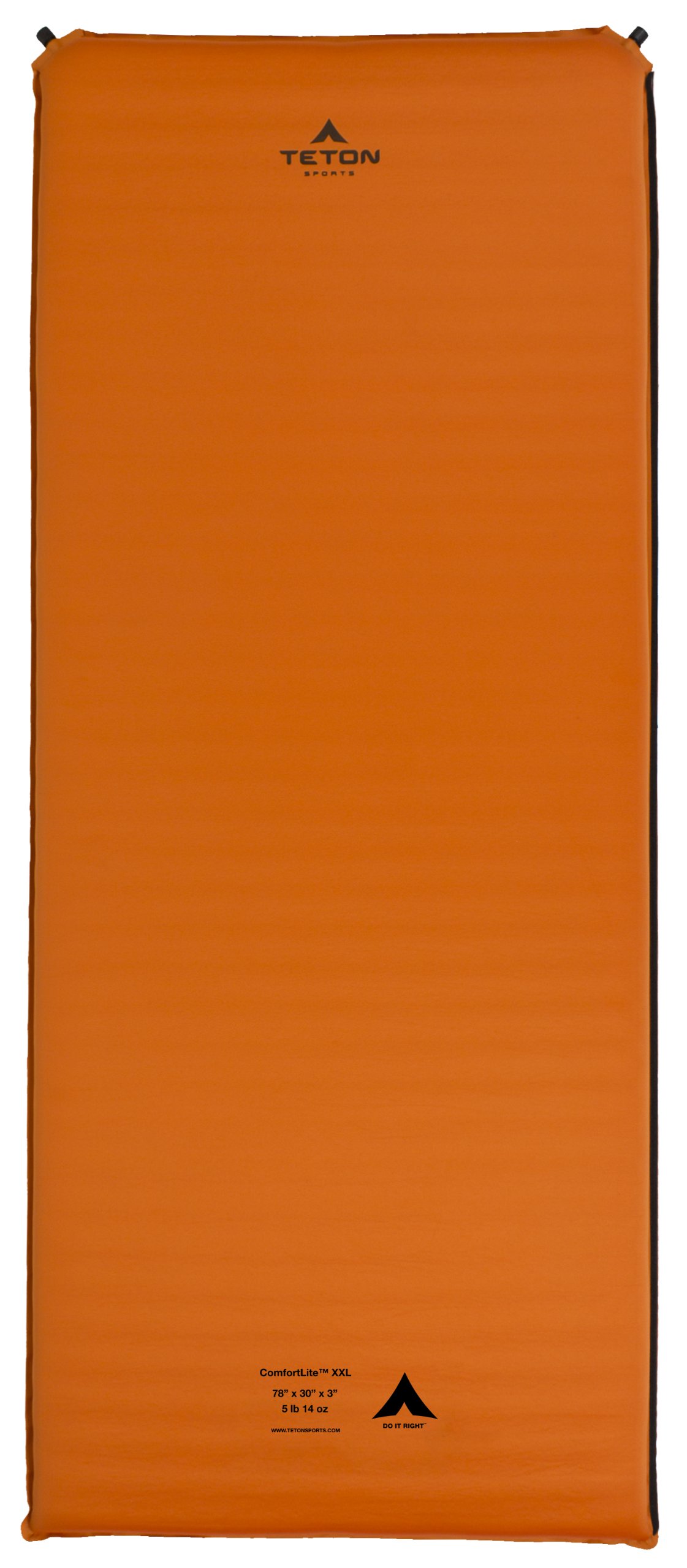 TETON Sports ComfortLite XXL Self-Inflating Camp Pad; Lightweight Foam Sleeping Pad for Camping; Get a Relaxing Night’s Sleep After Hiking All Day; Self Inflates in One Twist of The Valve