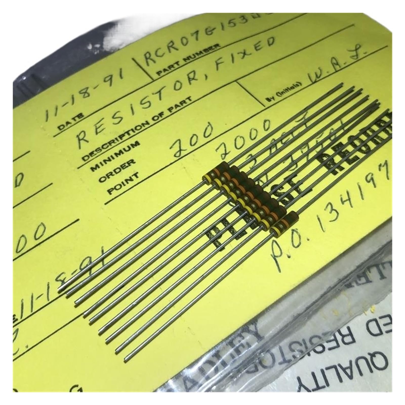 LEOTNNDQ 10PCS AB1/4W 15K audio resistors