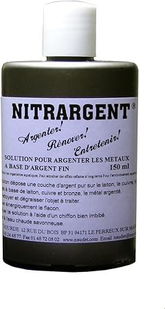 Magic Silver - Argenture à Froid 30ml - Made In France - Nettoyant Argent Non Abrasif - Contact Alimentaire