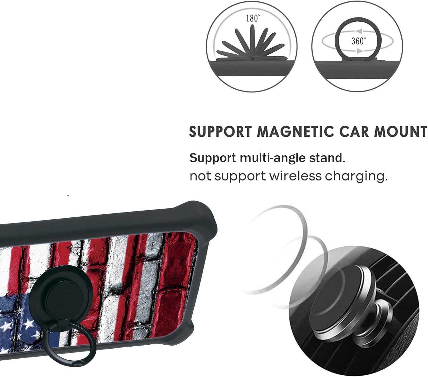 Case for Peaq PSP 400 Case Compatible with Peaq PSP 400 Phone Case Cover [with Tempered Glass Screen Protector][PC + TPU 2 in 1] YGH-GQ