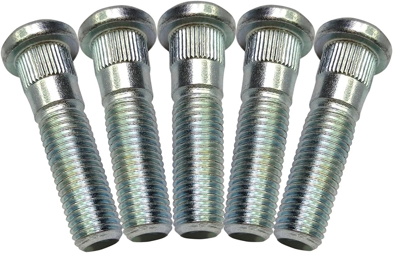 Mysttoo 5PCS M12x1.5 Wheel Studs Lug Stud Bolt Compatible