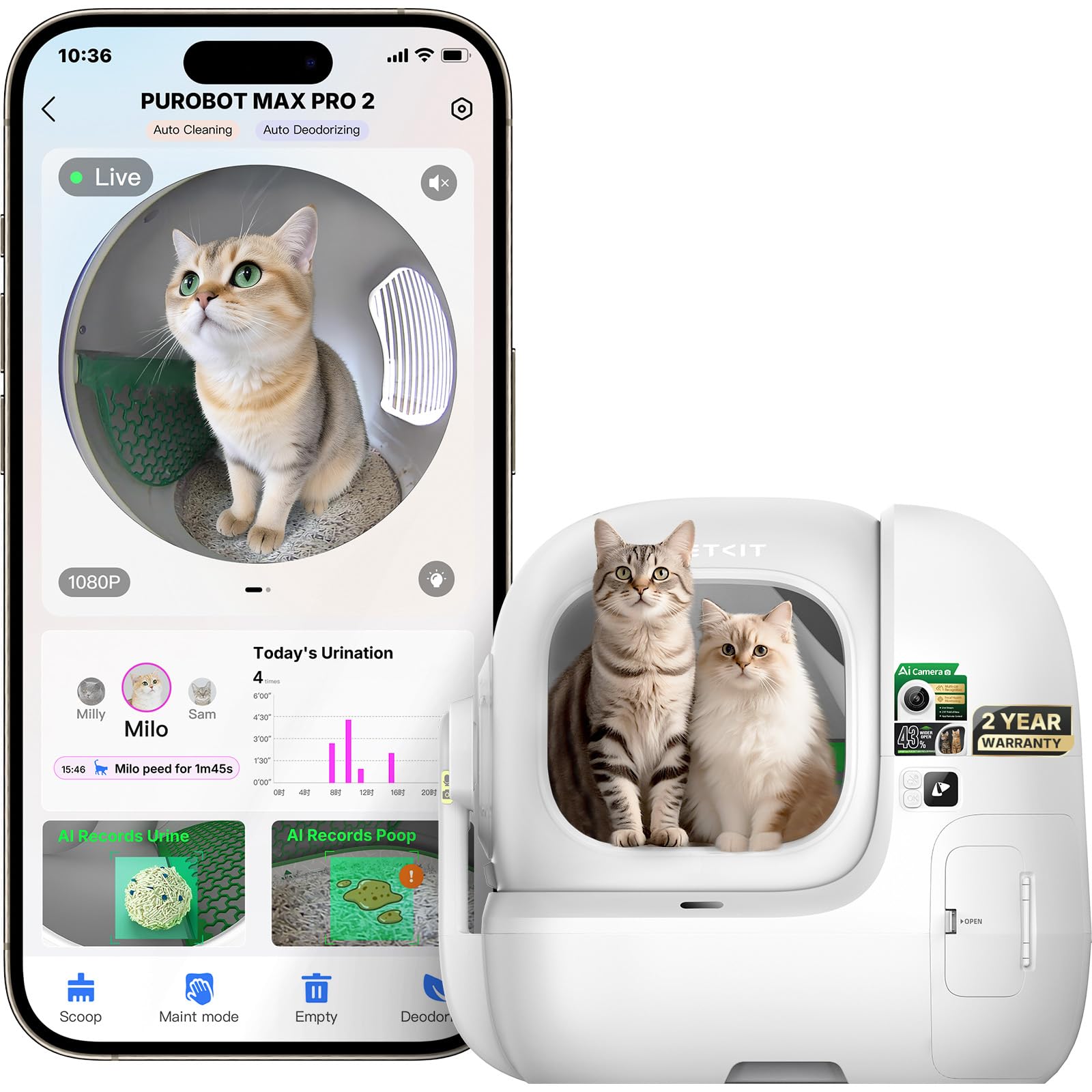 PETKIT Purobot Max Pro 2