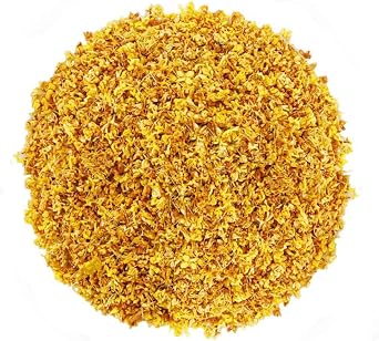 TooGet Scented Osmanthus Fragrance Herb Loose Leaf Tea Natural is 100% dried Osmanthus Flower Herbal Tea Top Grade - 60g