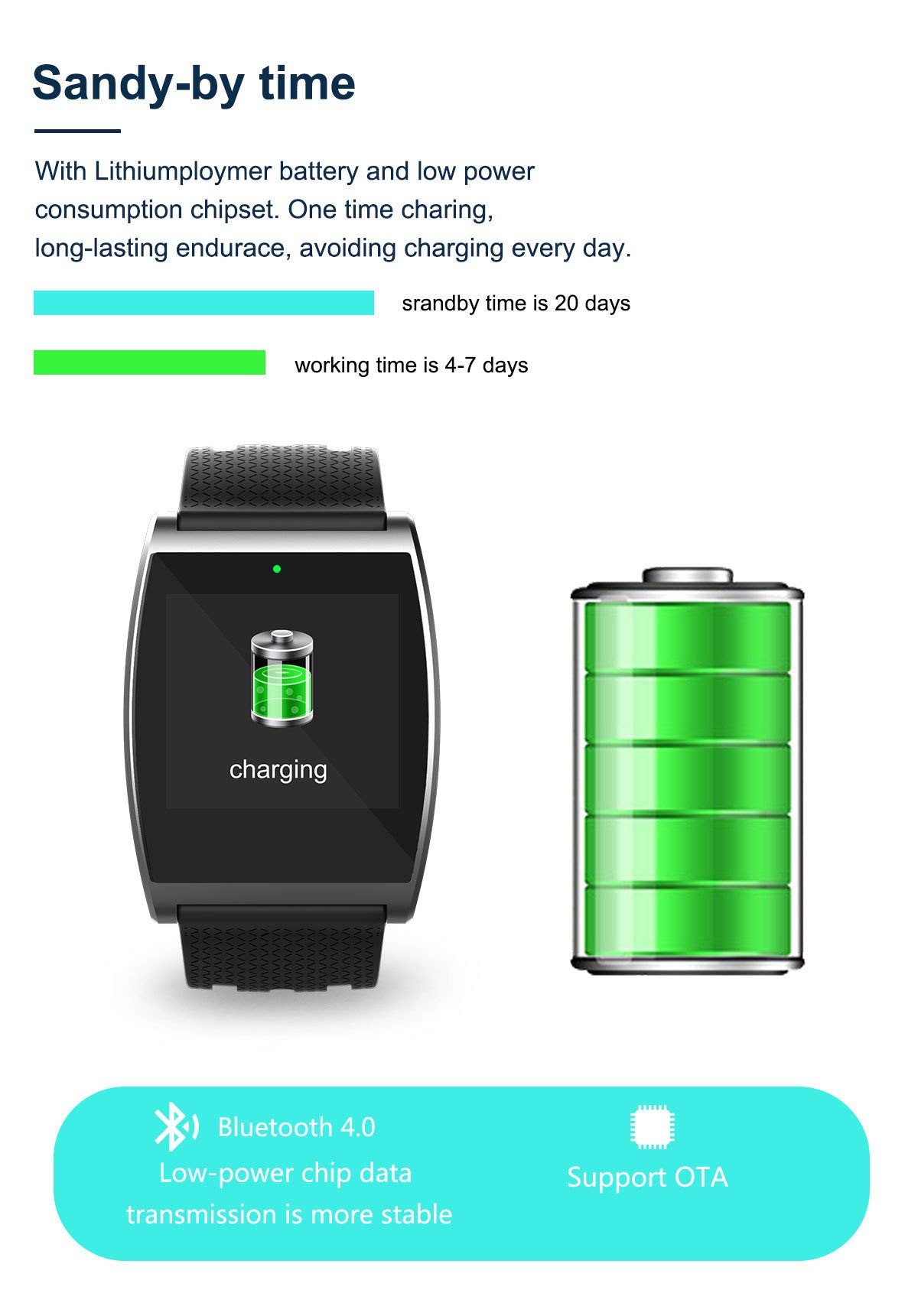 HYLR Fitness Tracker z pulsometrem i monitorem snu, metalowy pasek wodoodporny kolorowy ekran zegarek fitness, licznik kroków, krokomierz i licznik kalorii dla kobiet mężczyzn dzieci