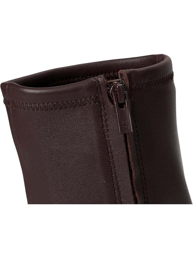 Brown Loeffler Randall Roxy Stretch Ankle Bootie With Block Heel