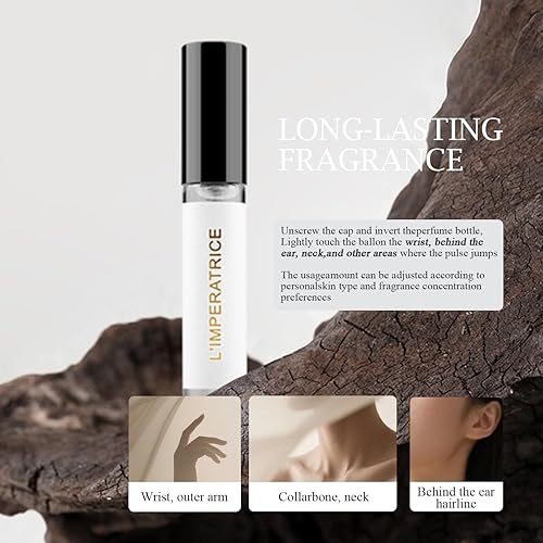 Miniatura 4 de Eau de Parfum - 5 fragancias de larga duración de 0.2 fl oz, juego de regalo de perfume blanco de lujo, 5 aromas únicos y duraderos para cada estado