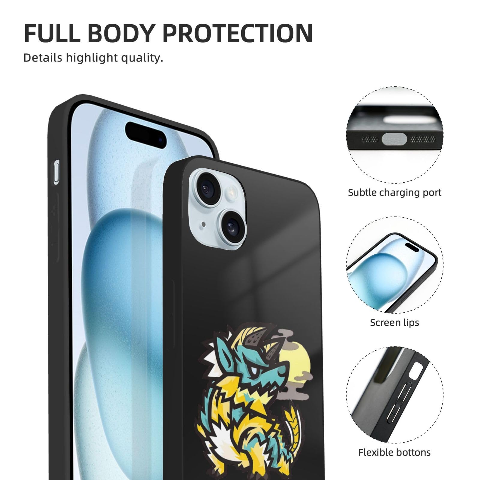 Amazon.co.jp: モンスターハンターz02 Iphone15 対応 ケース Iphone 15