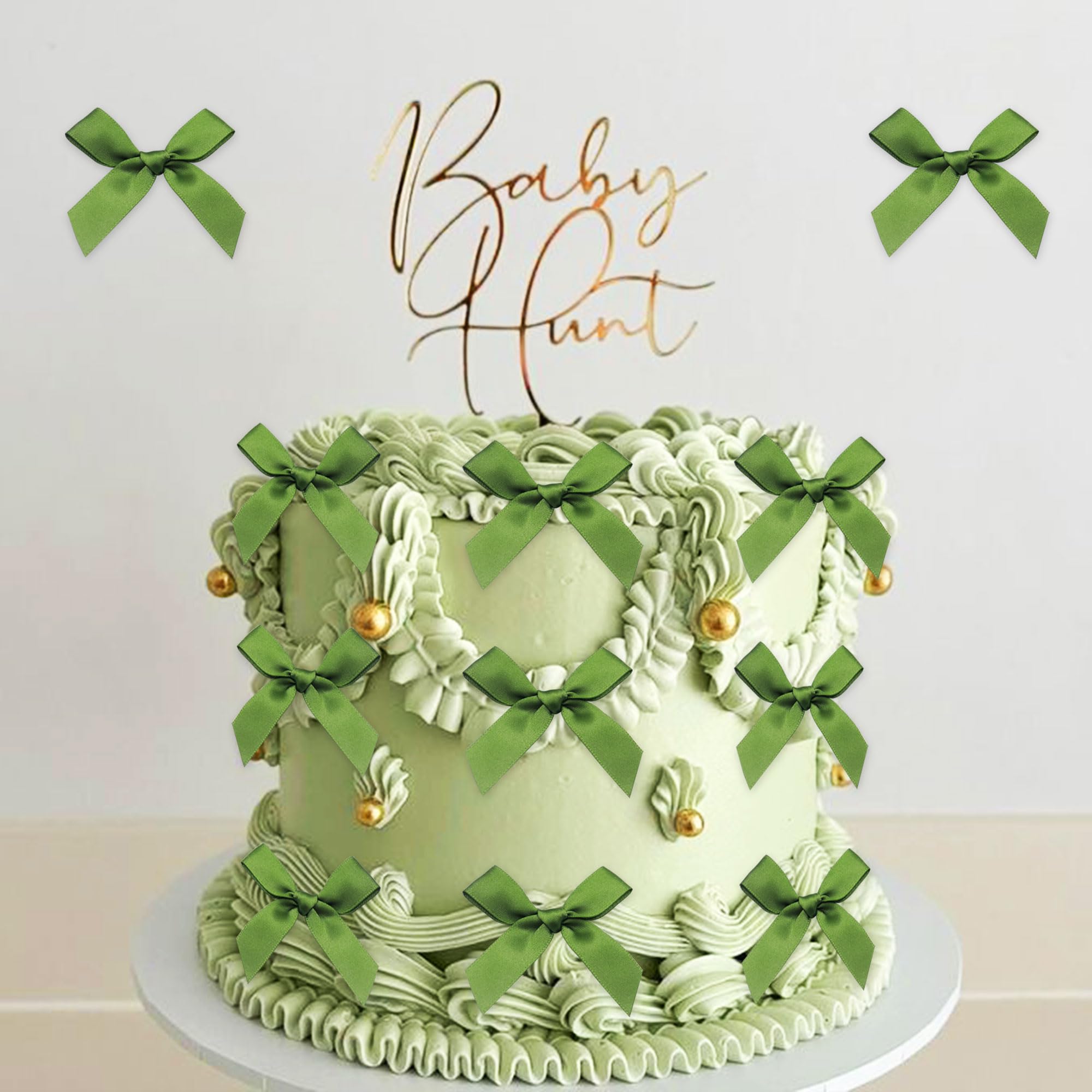 30 Topper Per Torte A Forma Di Fiocco – Decorazioni Romantiche Per Matrimoni, Compleanni E Baby Shower