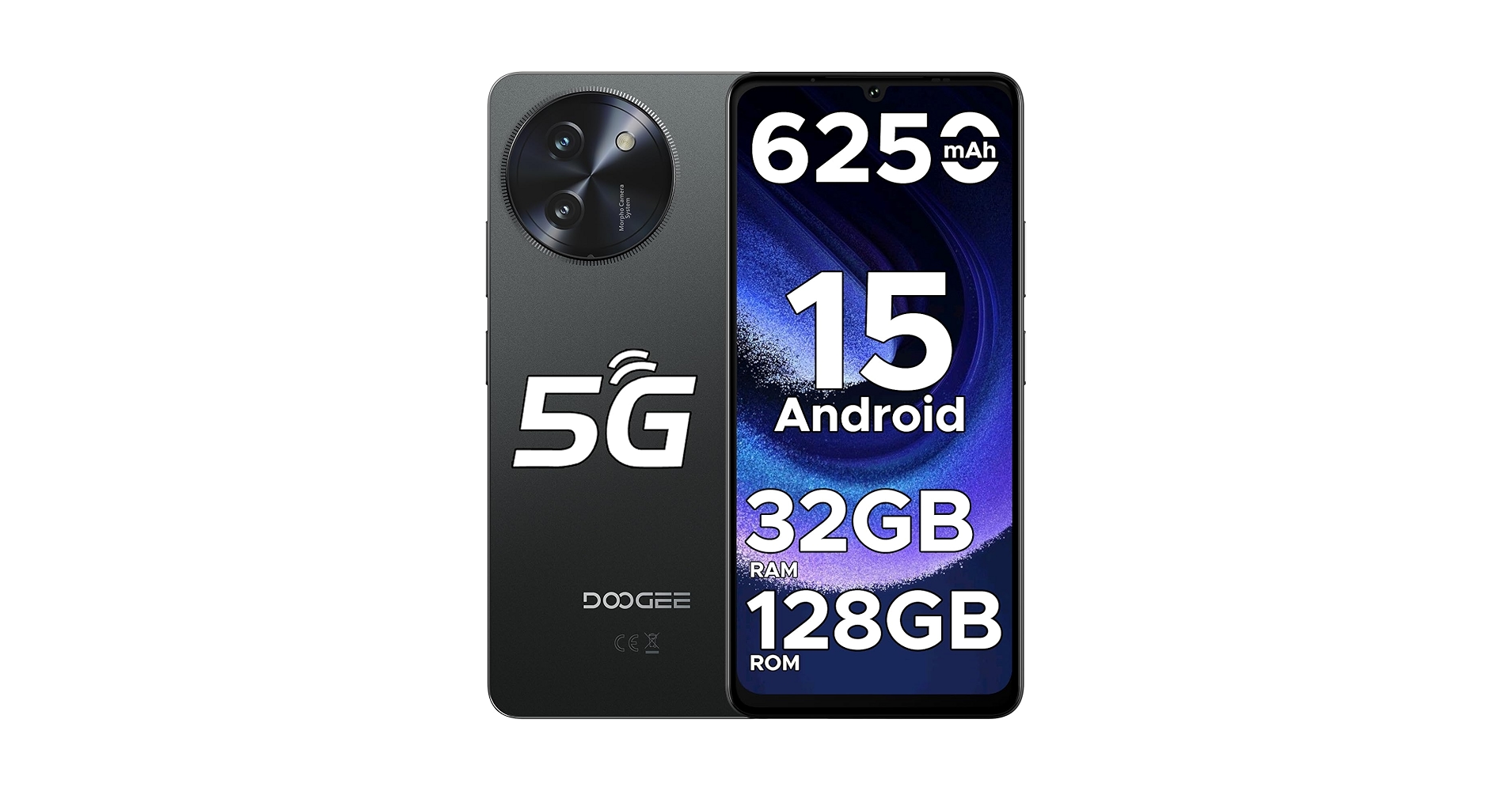 DOOGEE NFC搭載スマートフォン 32GB RAM 128GB ROM Amazon.com: DOOGEE Note 58 Android 16 Unlocked Phones, 32GB+