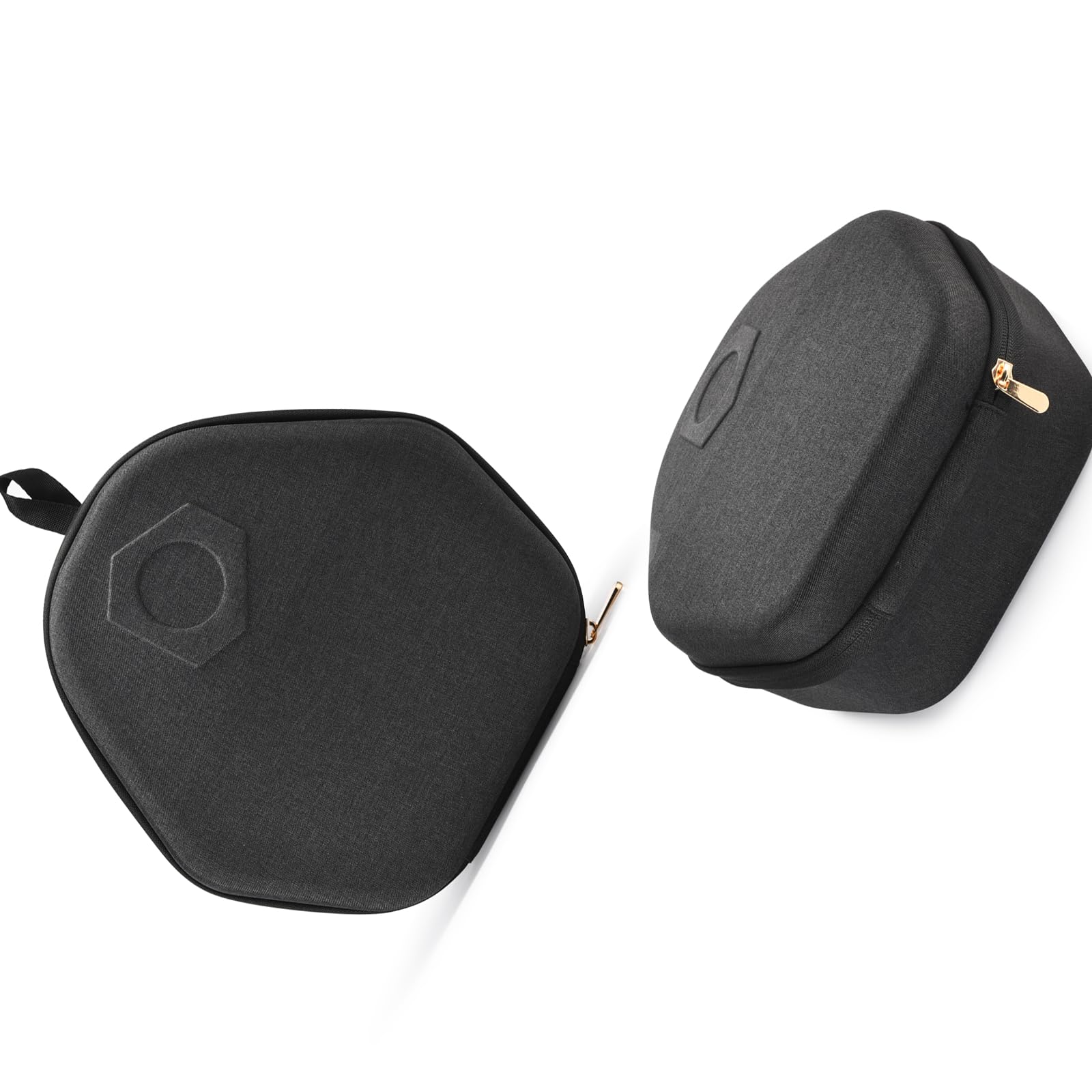 Custodia da viaggio per cuffie organizer ergonomico resistente alle vibrazioni interno e design con cerniera di facile accesso per il 2024
