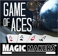 Vista 5 de Magic Makers Aces Card Trick Juego de Ases con Tarjetas Especiales de Bicicleta