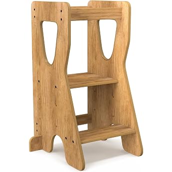 Cosyland Learning Tower for Children Height Adjustable with R-Shaped