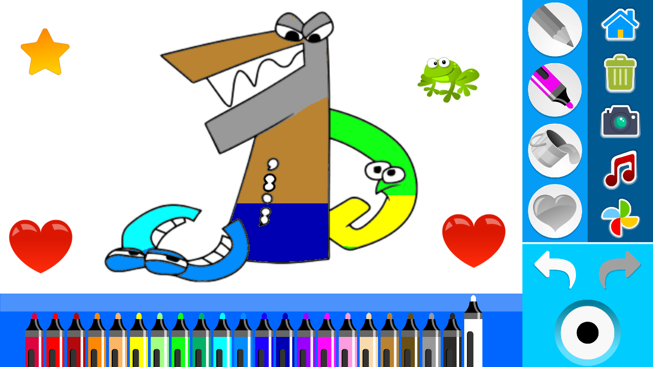 Alphabet lore coloring book Game Amazon com br Appstore - 71bjo8H9D L 