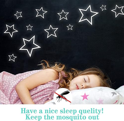 Miniatura 5 de Cortina magnética de malla resistente con cierre magnético, se adapta a puertas de hasta 39 x 83 pulgadas, para puertas de balcón, sala de estar