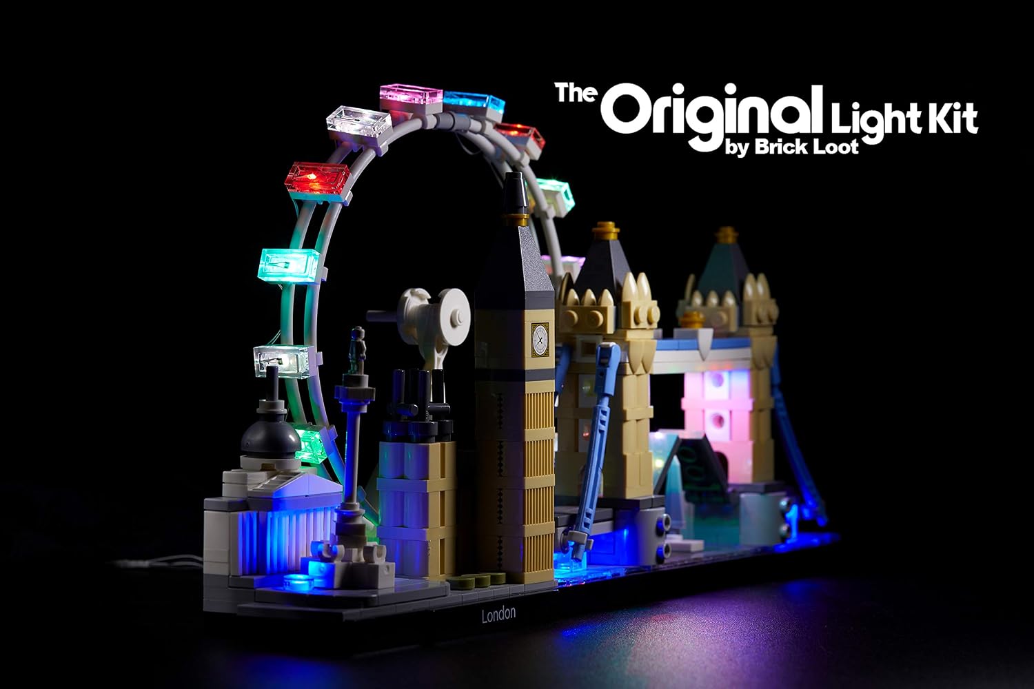 Brick Loot Deluxe LED Light Lighting KIT for Lego London England Architecture Skyline 21034 Lego Set Not Included, No Model Included, LED Lighting Only, 44 LED Lights, For Adults or Kids 12 Year Old +