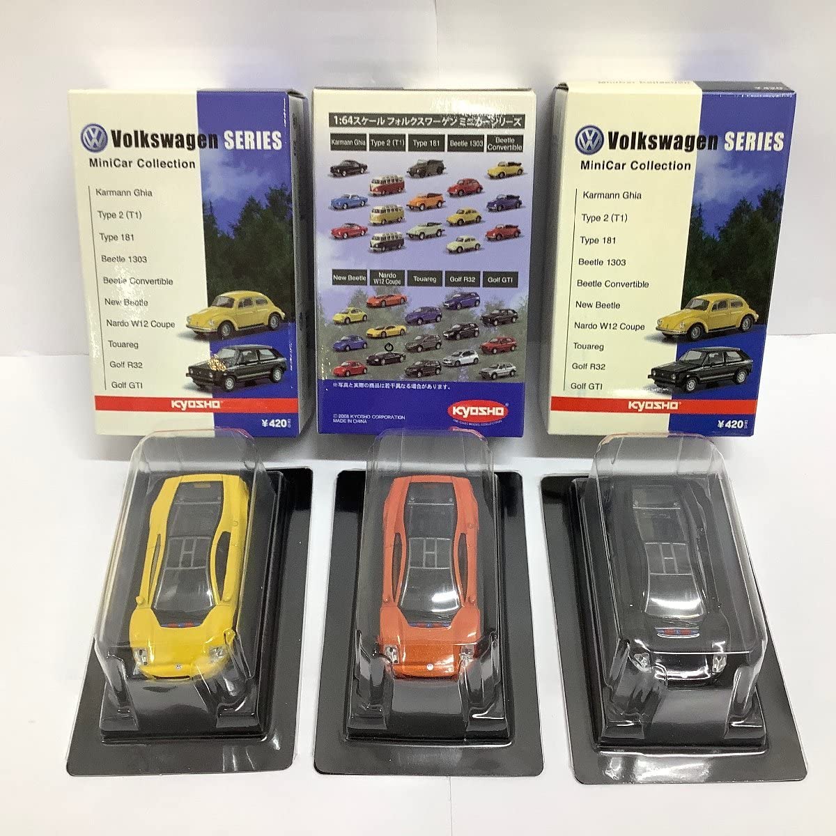 ミニカー Volkswagen MiniCar Collection 1:64 Amazon.co.jp: Kyosho 1/64 Scale Volkswagen Mini Car Series