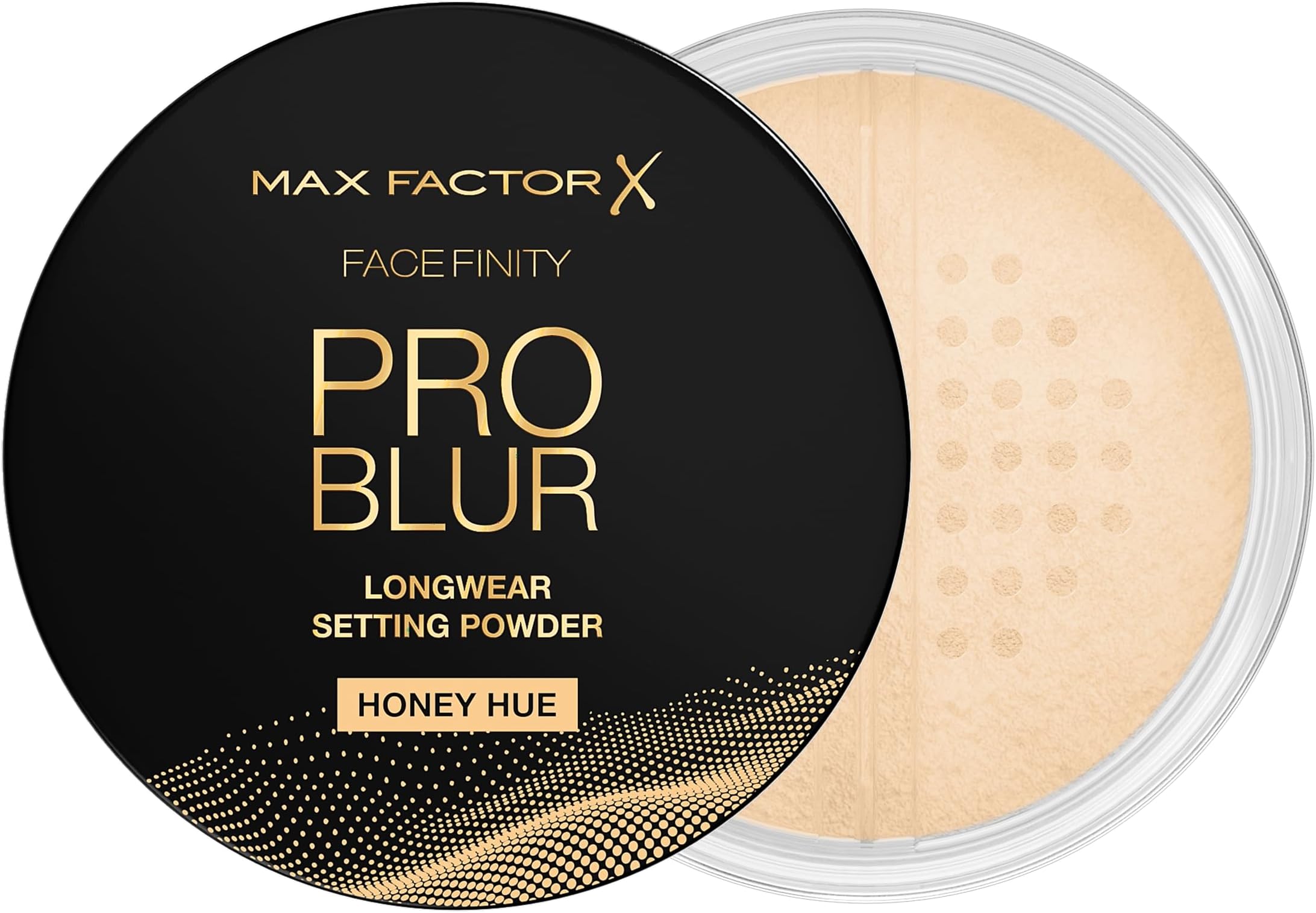 Facefinity Pro Blur Longwear Setting Powder, Lightweight Face Powder, Long-Lasting, Poreless Finish - Honey Hue, 10.5 G