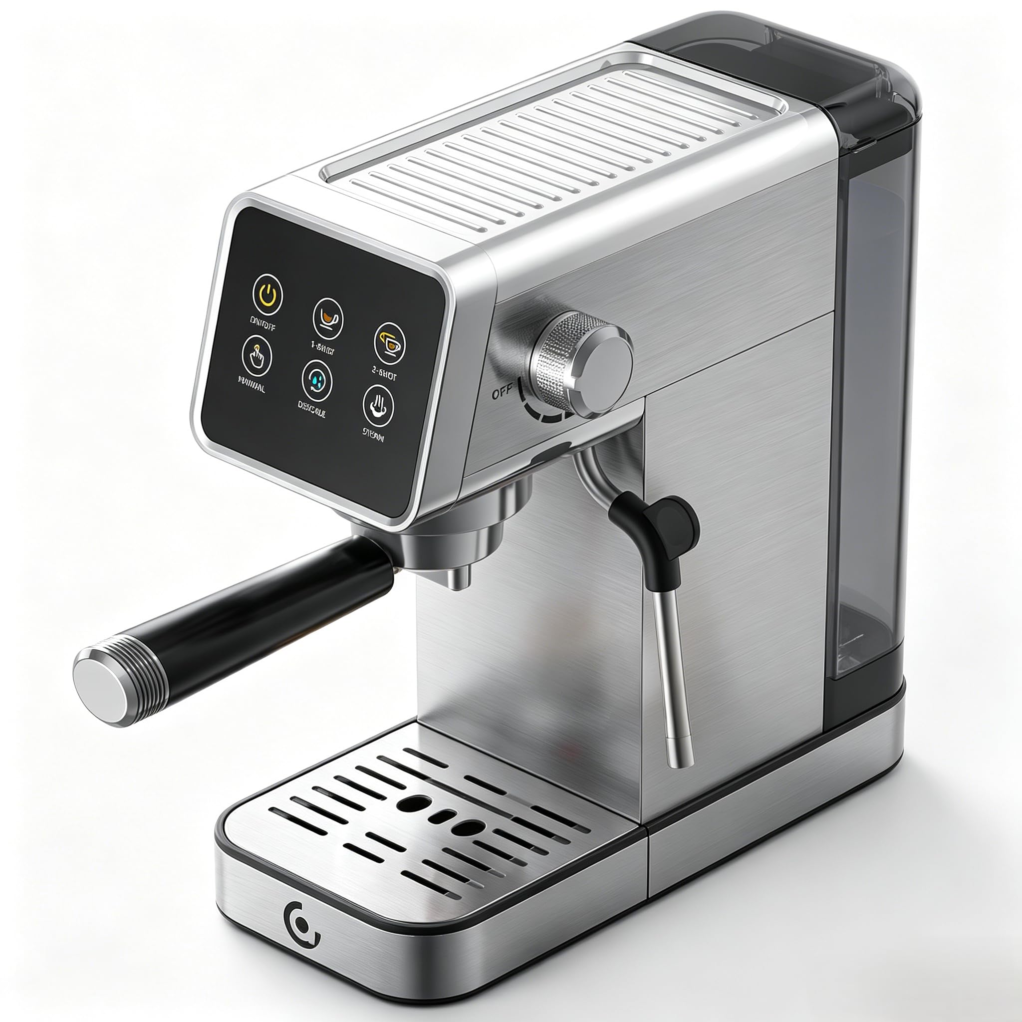 AMZCHEF 20 Bar Espresso Machine with LED Touch Screen