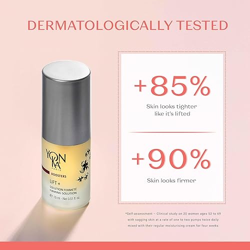 Miniatura 5 de Yon-Ka Booster Lift Plus (0.5 onzas líquidas) Concentrado reafirmante antienvejecimiento, restaura la piel sana y aprieta y reafirma los contornos,