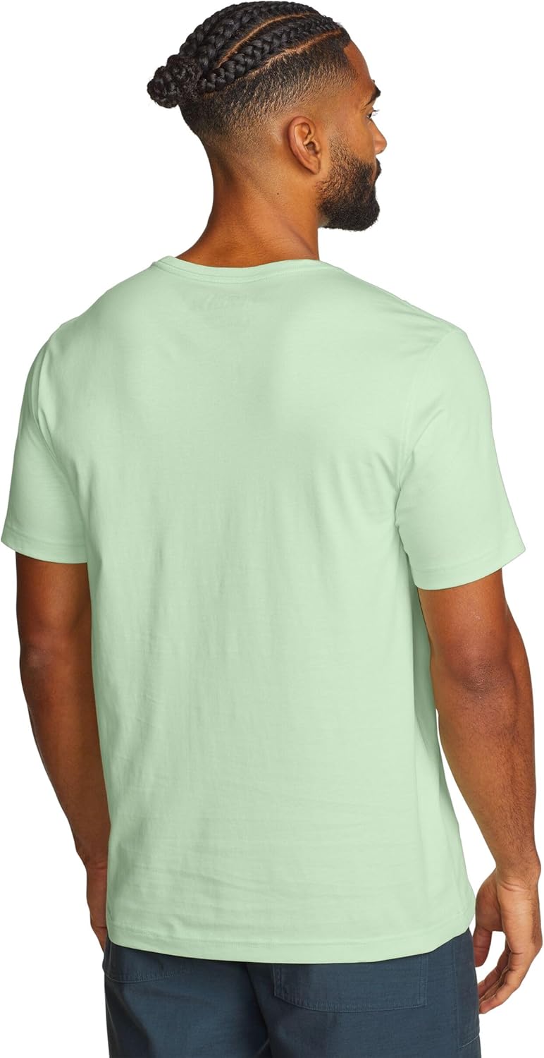 Eddie Bauer Mens Mt Ss Lw Cotton Classic Tee - Image 2