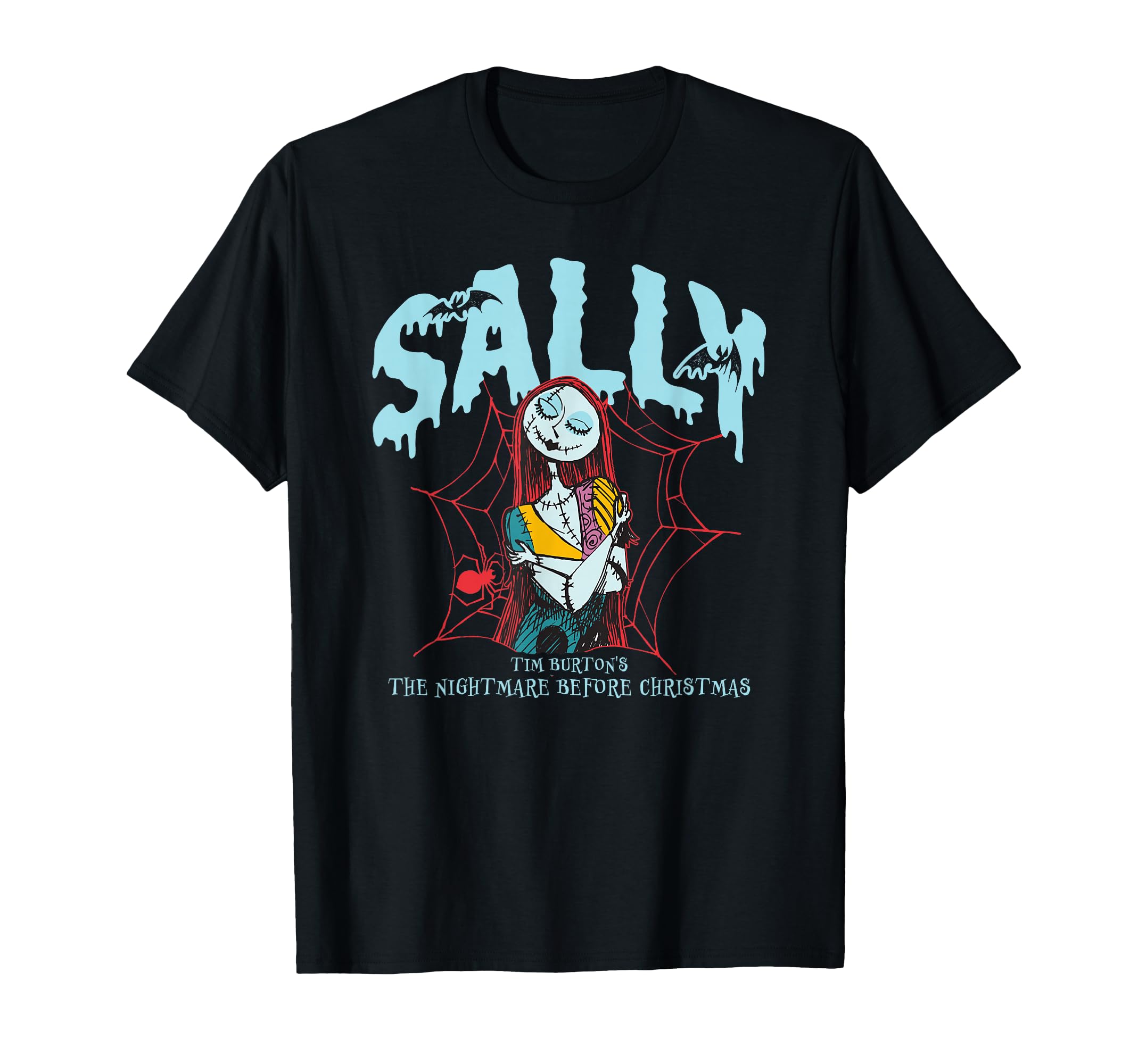 Disney The Nightmare Before Christmas Sally Spooky Portrait T-Shirt