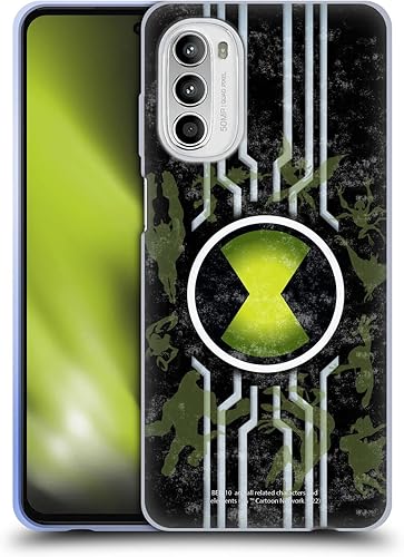 Head Case Designs Officially Licensed Ben 10 Alien Force Omnitrix Graphics Soft Gel Case Compatible with Motorola Moto G52