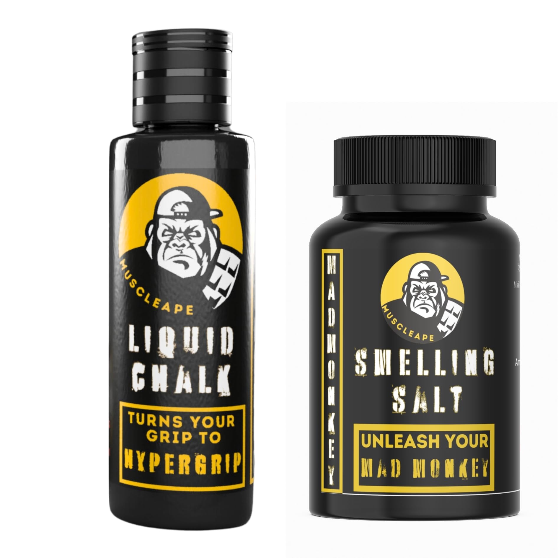 Muscleape Liquid Chalk 200ml with Smelling Salt| Perfect Combo for Powerlifters| Get A Steel Like Grip & Power of Strongest Smelling Salt. for All Gym & Strength Athletes. (B0CZY1D3WZ) Amazon Price History, Amazon Price Tracker
